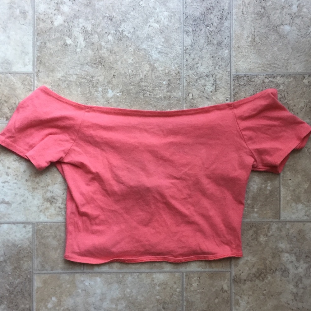 Hollister Off-Shoulder Crop Top